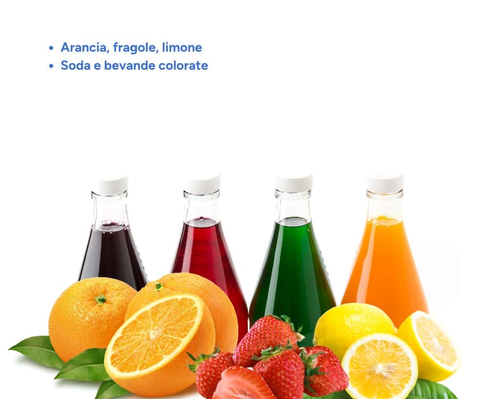 Alimenti e medicinali che macchiano i denti 3 Cibi acidi e bevande che macchiano i denti